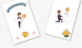 结婚证漫画图片,漫画中的甜蜜瞬间